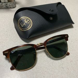 Rayban Clubmaster polarized